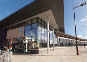 new bus station in Lincoln City centre - transport hub